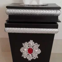 سطل و جای دستمال کاغذی
