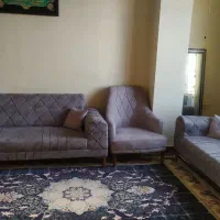 مبل شیش نفره با دوتا عسلی