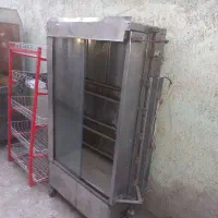فرمرغ بریان شش سیخ وفرتک سنگ