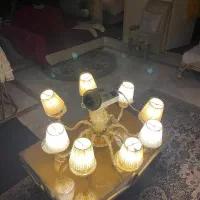 لوستر کریستالی ۸ شاخه