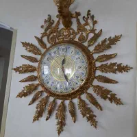 ساعت و میوه خوری برنز