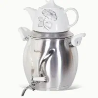 کتری قوری استیل کف چدن|قوری، کتری، قهوهساز دستی|اصفهان, احمدآباد|دیوار