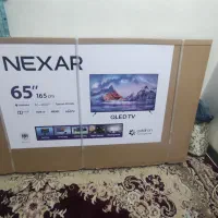 فروش ال ای دی ۶۵ نکسار کیو الدی ضمانت گلد ایران|تلویزیون و پروژکتور|برخوار, |دیوار