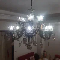 لوستر آلومینیوم۶شاخه۱۲شعله|لوستر و چراغ آویز|تهران, فلاح|دیوار