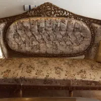 حراج مبلمان کلاسیک استیل فرحی چوب گردو 9نفره|مبلمان خانگی و میز عسلی|تهران, حبیب الله|دیوار