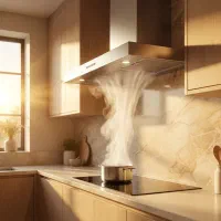 هود توکار *اتوماتیک*و*صوتی*