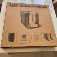 لایت باکس حرفه ای سایز ۶۰ در ۶۰ در حد نو|دوربین عکاسی و فیلمبرداری|کرج, فاز ۴ مهرشهر|دیوار