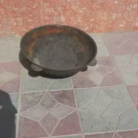 دو عدد دیگ چدن روسی عتیقه قیمت مناسب