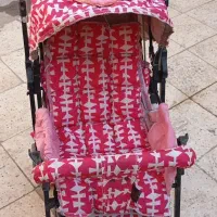 کالسکه رنگ صورتی وآبی