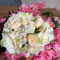 گل مصنوعی برای تزیین ماشین و جایگاه عروسی|گل مصنوعی|اردبیل, |دیوار