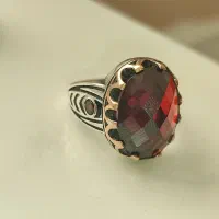 انگشتر یاقوت ،گارنت|جواهرات|کرمانشاه, |دیوار