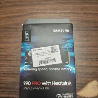 ssd990 pro sumsung 1T هیتسینک دار