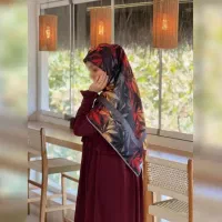 روسری نخی خوش فرم و شیک