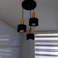 لوستر|لوستر و چراغ آویز|ری, اقدسیه|دیوار