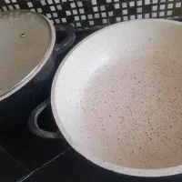 سرویس قابلمه  چدن گرانیت۶پارچه دسته سرخود|ظروف پخت‌وپز|گلبهار, شهر جدید گلبهار|دیوار