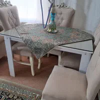 میز ناهارخوری ۴نفره|میز و صندلی غذاخوری|محمدیه-قزوین, |دیوار