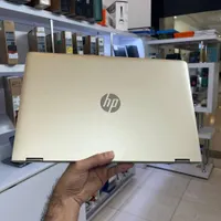 لپتاپ hp 360 درجه لمسی طلایی|رایانه همراه|گرگان, |دیوار
