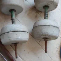 دمبل ۲۵ کیلویی جنس بتن