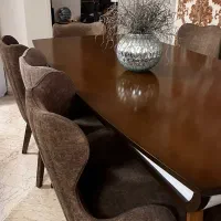 میز ناهار خوری چوبی ۸ نفره|میز و صندلی غذاخوری|تهران, جوانمردان (اندیشه)|دیوار