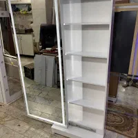 جاکفشی ریلی مدل تکتا باآینه قدی بک لایت|جاکفشی، کمد، دراور|فردوسیه, |دیوار