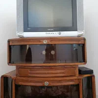 فروش تلویزیون با میز|تلویزیون و پروژکتور|قائن, |دیوار