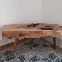 زیرگلدونی چوبی|مبلمان خانگی و میز عسلی|قم, کیوانفر|دیوار