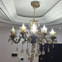 لوستر برنزی ۸شاخه