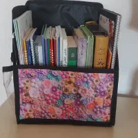 کتابخانه و نظم دهنده کتاب و جامدادی ست