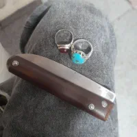 فروش ۲عدد انگشتر و ۱عدد چاقو