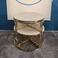 میز نهار خوری فلزی اقساط|میز و صندلی غذاخوری|ساوه, |دیوار