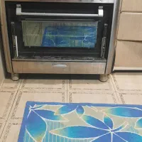 اجاق گازفردار ۵شعله ایتالیایی تمام استیل ضدخش