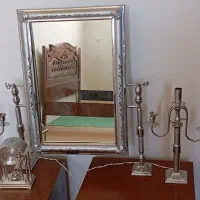 آیینه شمعدانی|آینه|خوی, |دیوار
