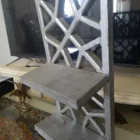شلف طاقچه گره چینی سنتی دکوری چوبی چوب گردو کاردست|کتابخانه، شلف، قفسه‌های دیواری|تهران, یافت‌آباد|دیوار