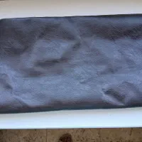 خرج کار پارچه چرم طبیعی قهوه ای سوخته