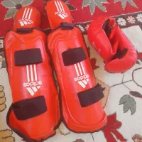 دستکش و روپایی با ساق پا کاراته ادیداس جنس اصل