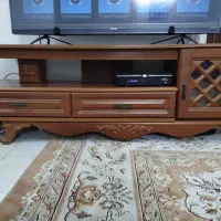 یک دست مبل ۷نفره به همراه جلو مبلیو میز تلوزیون|مبلمان خانگی و میز عسلی|محمدیه-قزوین, |دیوار