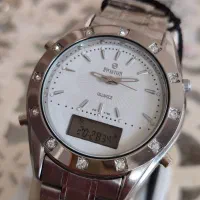 ساعت مردانه دوزمانه زنگدار