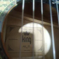 گیتار کامل دستساز و نوی KING با سیم درجه یک لابلا|گیتار، بیس، امپلیفایر|مشهد, الهیه|دیوار