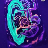 دیوار کوب بلک لایت (بلک لایت)