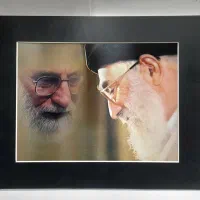 پوستر سه بعدی ..تصویر رهبر شهید