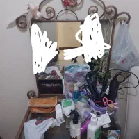 فرفورژه/ میز آرایش قدیمی / میز آرایش فلزی