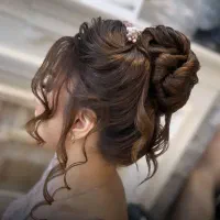 شینیون میکاپ دوتاه باهم ۷۰۰ ویژه ۱۲۰۰|خدمات آرایشگری و زیبایی|اردبیل, |دیوار