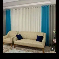 دوخت و تعمیر و نصب وشست و شوی انواع پرده|پرده، رانر، رومیزی|خرمآباد, |دیوار