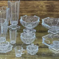 بشقاب ودیس گل میوه ای وکریستال|ظروف سرو و پذیرایی|رفسنجان, |دیوار