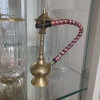 جفت قلیان  مینیاتوری برنزی