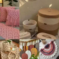 محصولات مکرومه و قیطان و رافیا