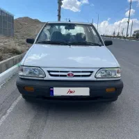 پراید صبا سفید مدل ۸۷
