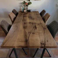 ساخت انواع میز روستیک سفارشی|میز و صندلی غذاخوری|شیراز, جوادیه|دیوار