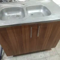 سرویس کابینت .بدنه فلز درب ام دی اف . در حدنو