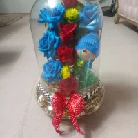 گلدان شیشه ای